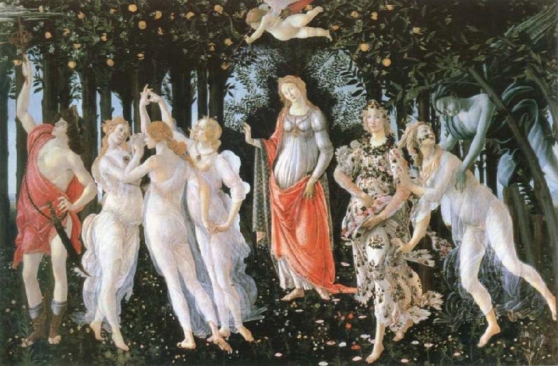 Sandro Botticelli la primavera Sweden oil painting art